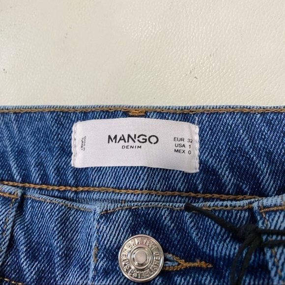 Mango Denim Embroidered Shorts - Picture 6 of 10